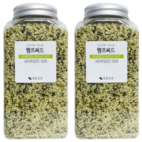 바른건강 햄프씨드, 300g, 2개