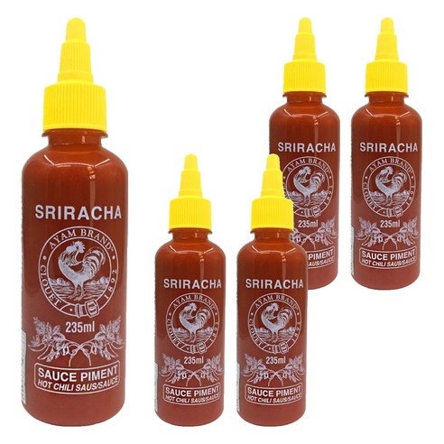 스리라차 아얌 스리라차 소스, 235ml, 5개
