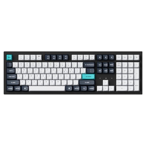 키크론 K10 MAX 유무선 풀배열 키보드, 카본 블랙, K10M-H4, 바나나축