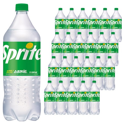 스프라이트 사이다, 1.5L, 24개
