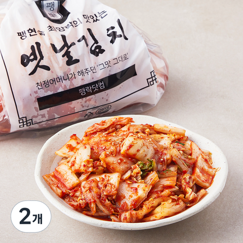 팽현숙 최양락의 맛있는 옛날 썰은김치, 3kg, 2개