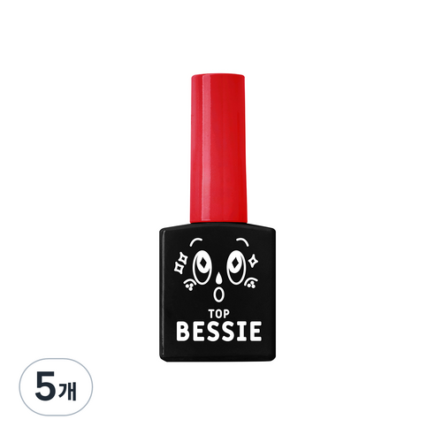 BESSIE 탑 젤, 5개, 11ml