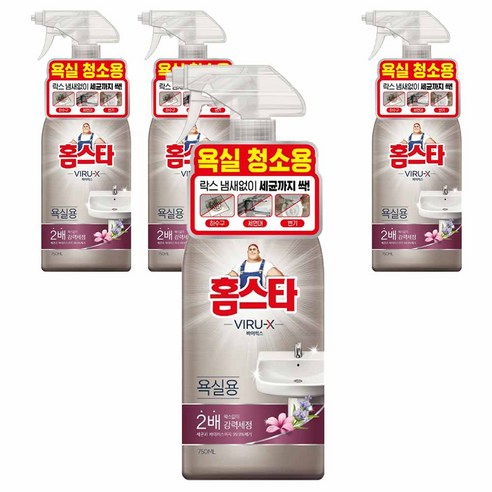 홈스타 바이럭스 욕실 세정제 750ml – 1개 청소용품