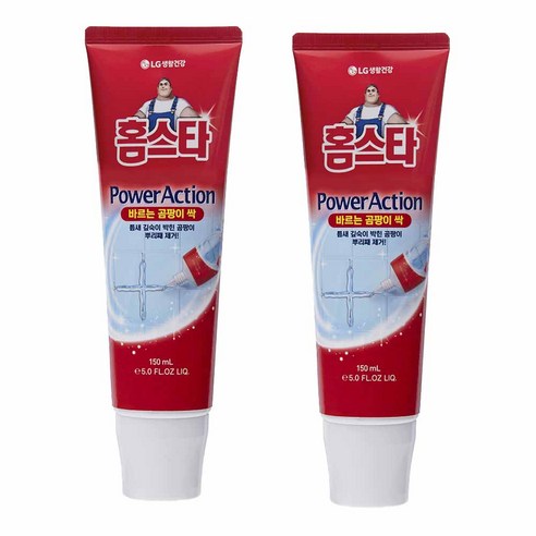 홈스타파워액션 바르는 곰팡이 싹 세정제, 150ml, 2개
