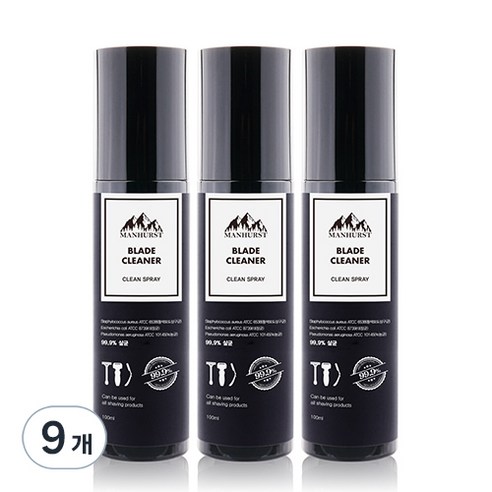 맨허스트 블레이드 클리너 100ml, 1개입, 9개