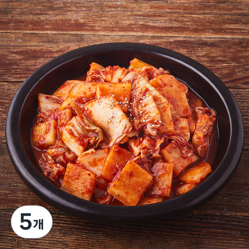 모산김치 갓담근 나박김치, 1kg, 5개