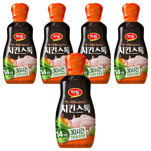 하림 치킨스톡, 310g, 5개