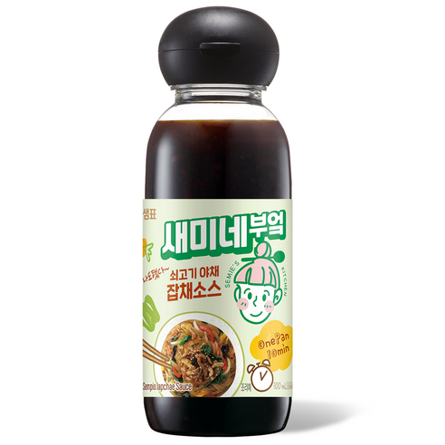 새미네부엌 쇠고기 야채 잡채소스, 1개, 300ml