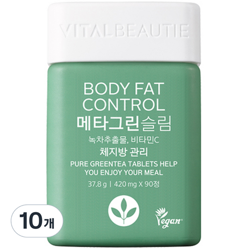바이탈뷰티 메타그린 슬림 30일분, 90정, 1개