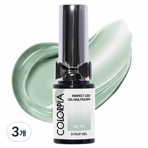 칼라피아 원스텝 시럽 젤네일, S054 고요, 6g, 3개