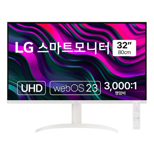 LG전자 4K UHD 스마트 모니터, 80cm, 32SR75U