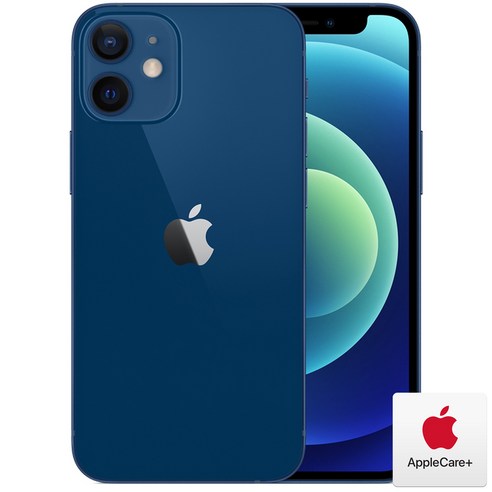 Apple 아이폰 12 Mini, 알뜰폰, Blue, AppleCare+포함, 64GB