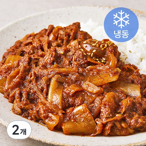더반찬 한끼덮밥 참치김치볶음 (냉동), 190g, 2개