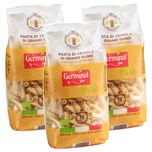 Germinal 유기농 펜네, 500g, 3개