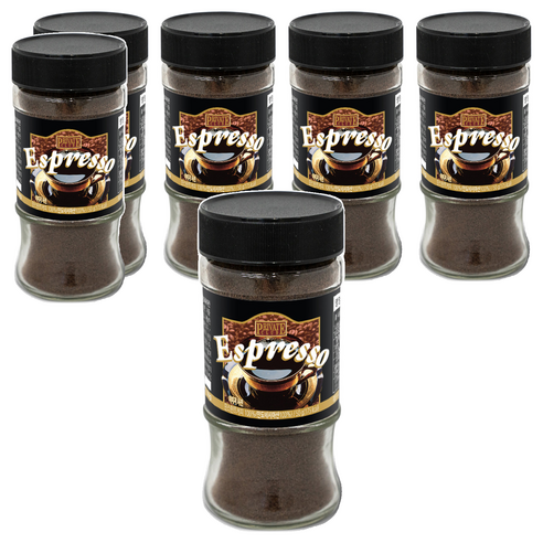 프라이빗클럽 맥널티 인스턴트 원두 병커피 에스프레소 블랙, 6개, 1개입, 50g