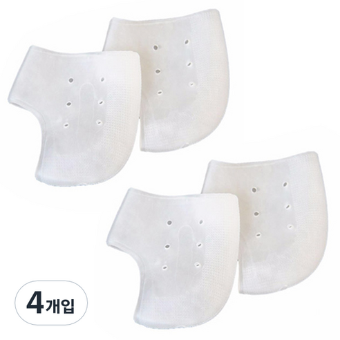 모나코올리브 실리콘 풋케어 패드, 4개