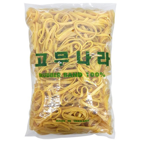 고무나라 고무밴드 1kg 70 x 5 mm, 1개
