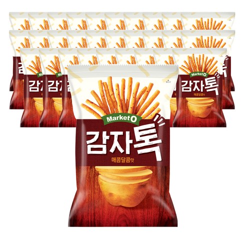 오리온 감자톡 매콤달콤맛, 80g, 36개