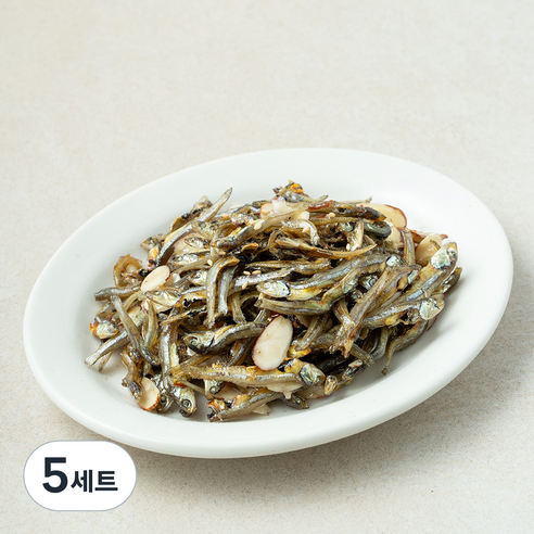 우리가족튼튼 아몬드 멸치 볶음 만들기 세트 190g, 5세트