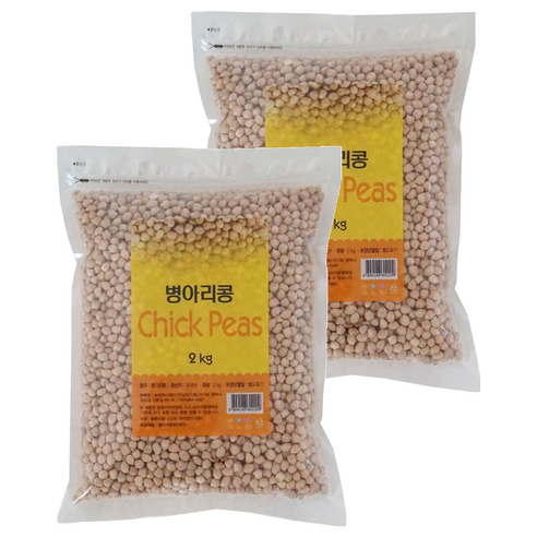 병아리콩, 2kg, 2개