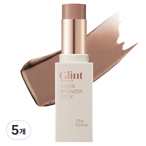 Glint 쉬어 브론저 스틱 7g, 스모크드, 5개