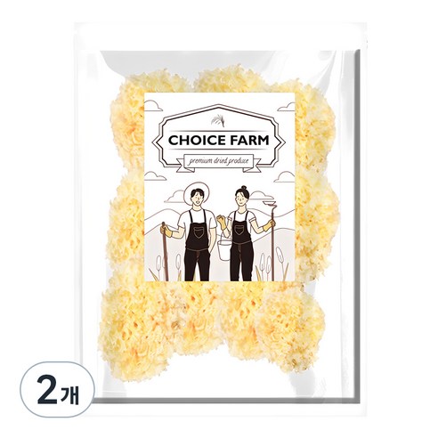 초이스팜 백목이버섯, 150g, 2개