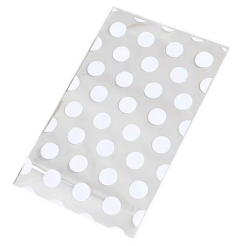 올하이 포카 포장 용품 스타 포토카드 스티커 슬리브 포장봉투 8 x 13 cm, 50개, 라운드화이트