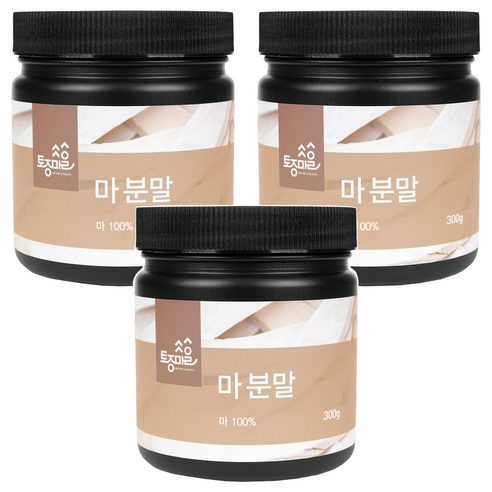 토종마을 마 분말, 3개, 300g