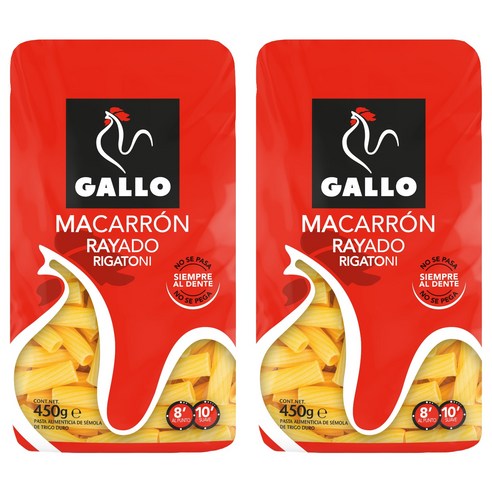 GALLO 리가토니, 450g, 2개