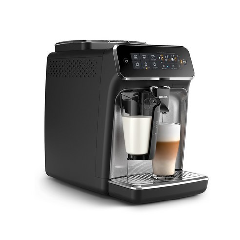 초이스한 가격으로, 로켓배송, 용량과 디자인이 특징인 필립스 라떼고 3200 전자동 에스프레소 커피 머신