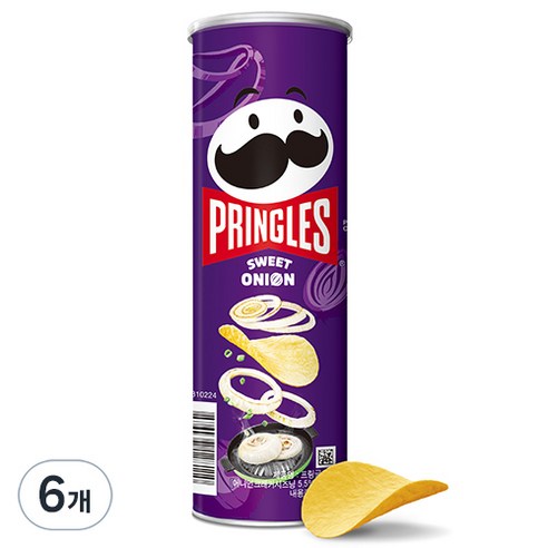 프링글스 스윗 어니언, 100g, 6개