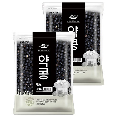 더담은 국산 약콩, 500g, 2개