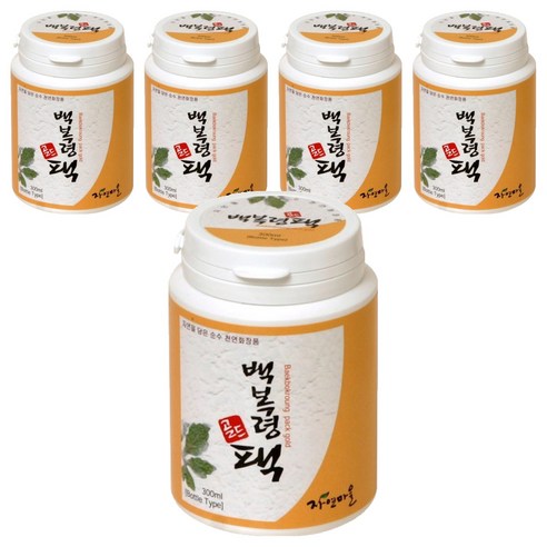 자연마을 백복령팩골드300, 1개입, 5개