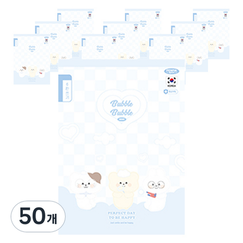 펜피아 1 000 초등 6칸쓰기 제본노트, D 블루, 50개