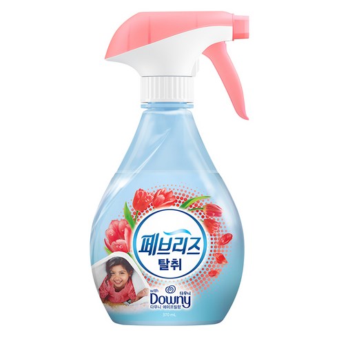 페브리즈 섬유탈취제 다우니 에이프릴향 본품, 370ml, 1개
