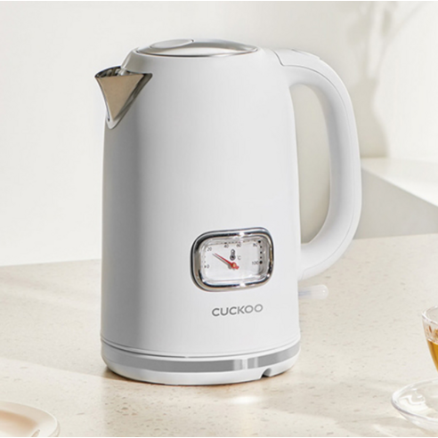 고전적인 매력과 실용성을 갖춘 쿠쿠 레트로 전기 주전자