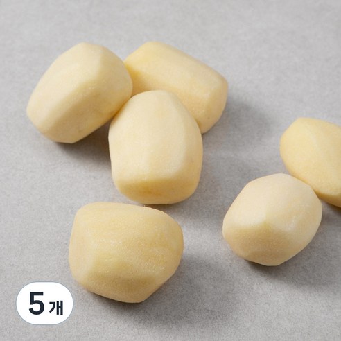 국내산 깐감자, 500g, 5개