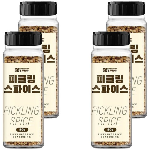 조은약초 피클링 스파이스, 80g, 4개