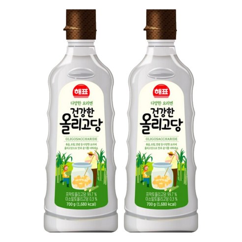 해표 건강한 올리고당, 700g, 2개
