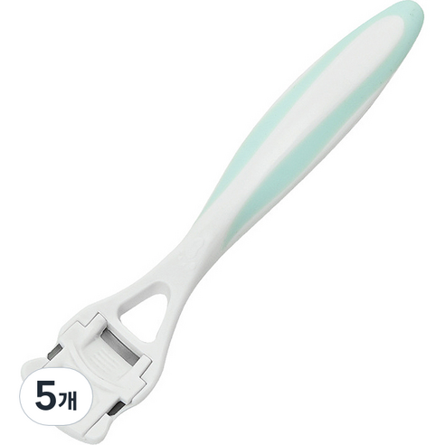 정월나나 발바닥 각질 제거기 민트, 1개입, 5개