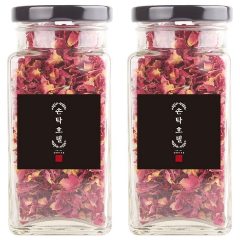 손탁호텔 로즈플라워 침출차 보틀 리필, 15g, 1개입, 2개
