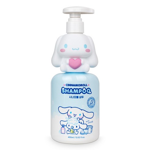 아텍스 시나모롤 약산성 샴푸 베이비파우더향, 400ml, 1개