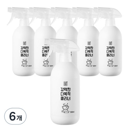깔끔대장 강력한 다목적클리너, 500ml, 6개