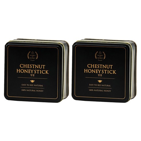 허니바이허니 허니스틱 밤꿀 15p, 150g, 2개