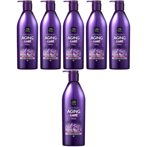 미쟝센 에이징 케어 파워베리 린스 플로럴 프루티향, 680ml, 6개