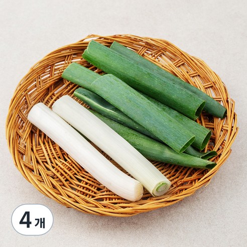 손질 대파, 80g, 4개