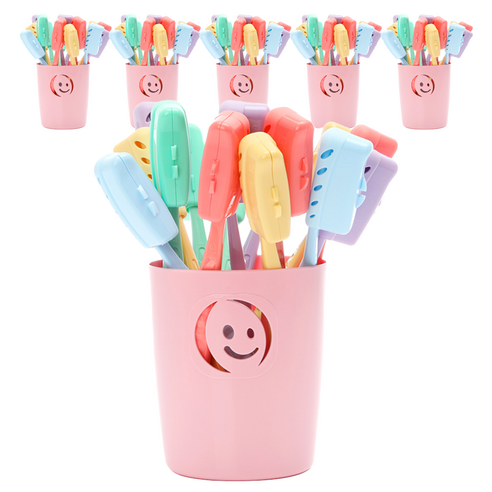 왕타 칫솔 바스켓 앤 커버 10p + 걸이 5p + 칫솔10p + 바구니 랜덤 발송, 6세트