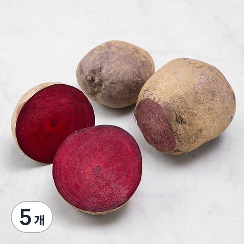 제주도 친환경 비트, 1kg, 5개