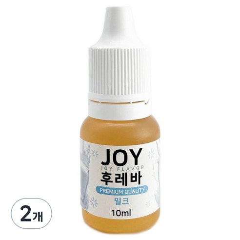 조이후레바 아로미조이 슬라임재료 10ml, 2개, 밀크