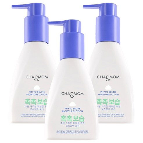 차앤맘 피토세린 모이스처 유아로션, 240g, 3개